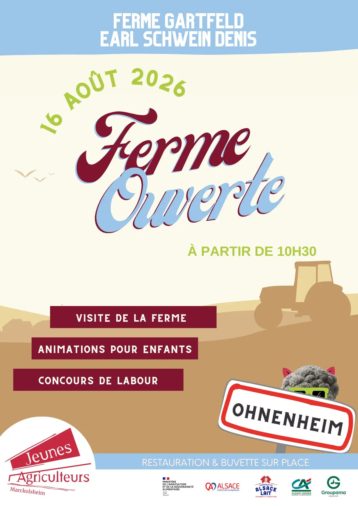 Ferme ouverte