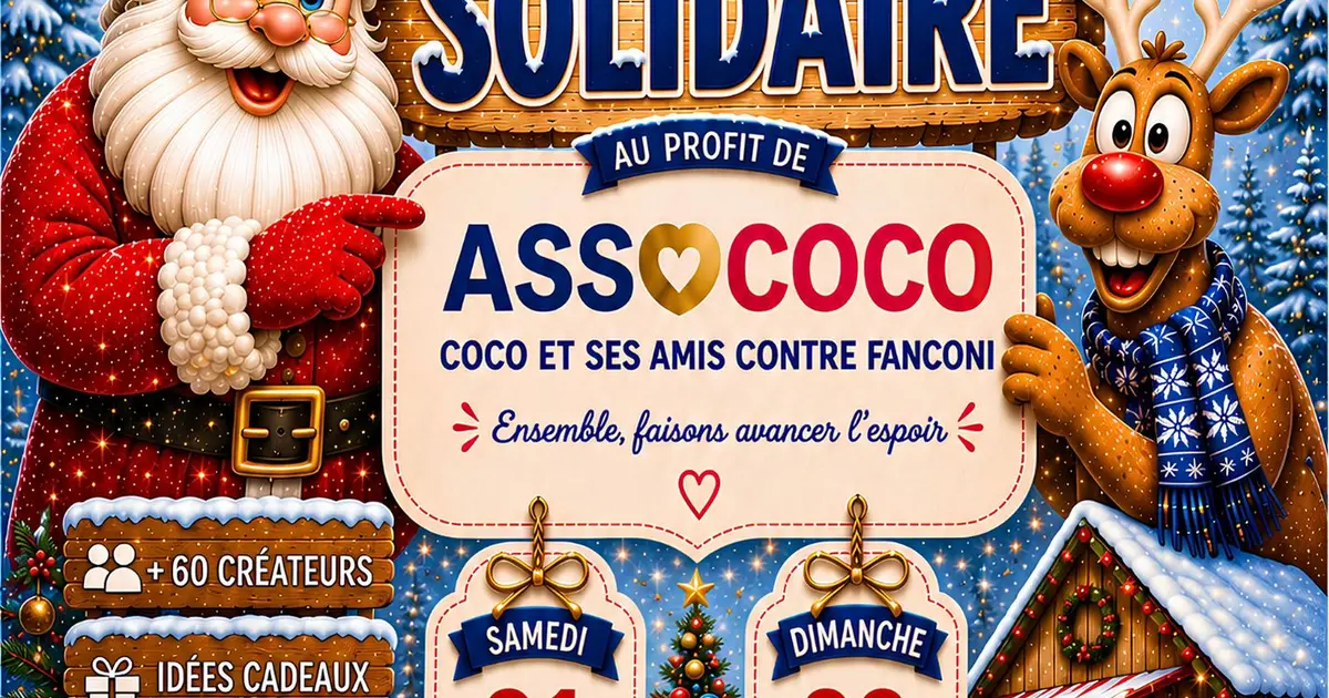 Marché de Noël solidaire de Meyzieu