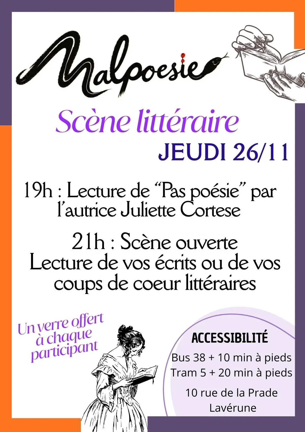 Scène ouverte littéraire