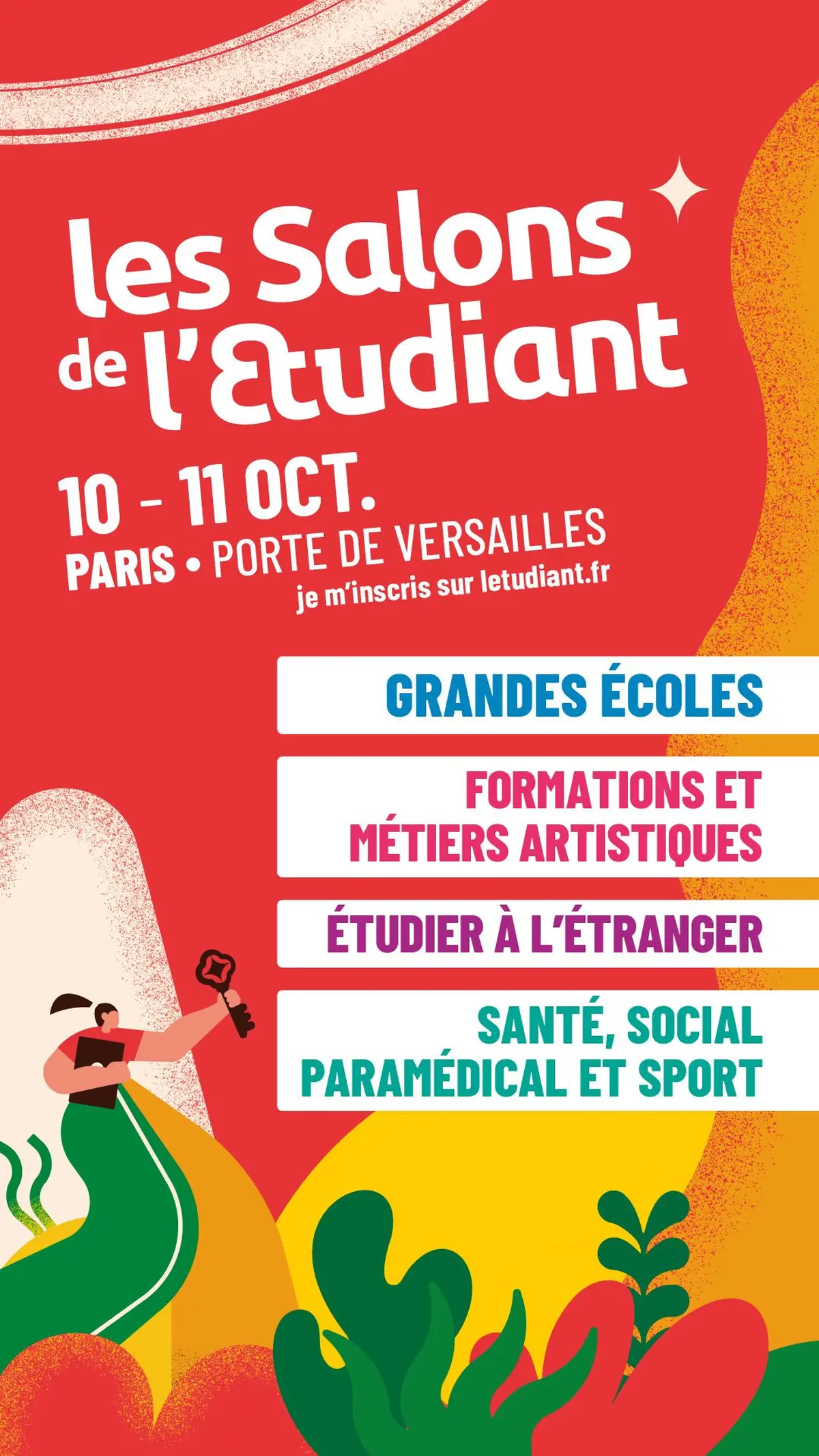 4 salons en 1 pour trouver ta voie !