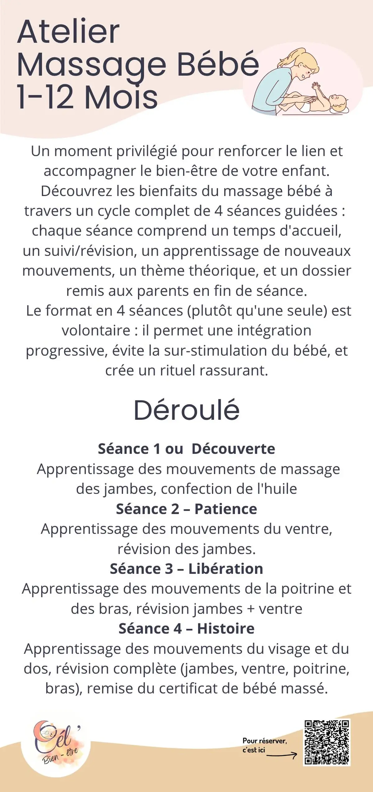 Atelier Massage Bébé (1-12 mois)