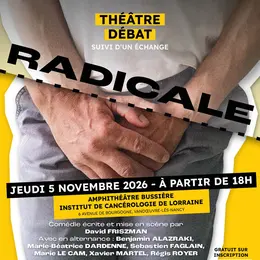 Cancers masculins : soirée théâtre-débat Radicale