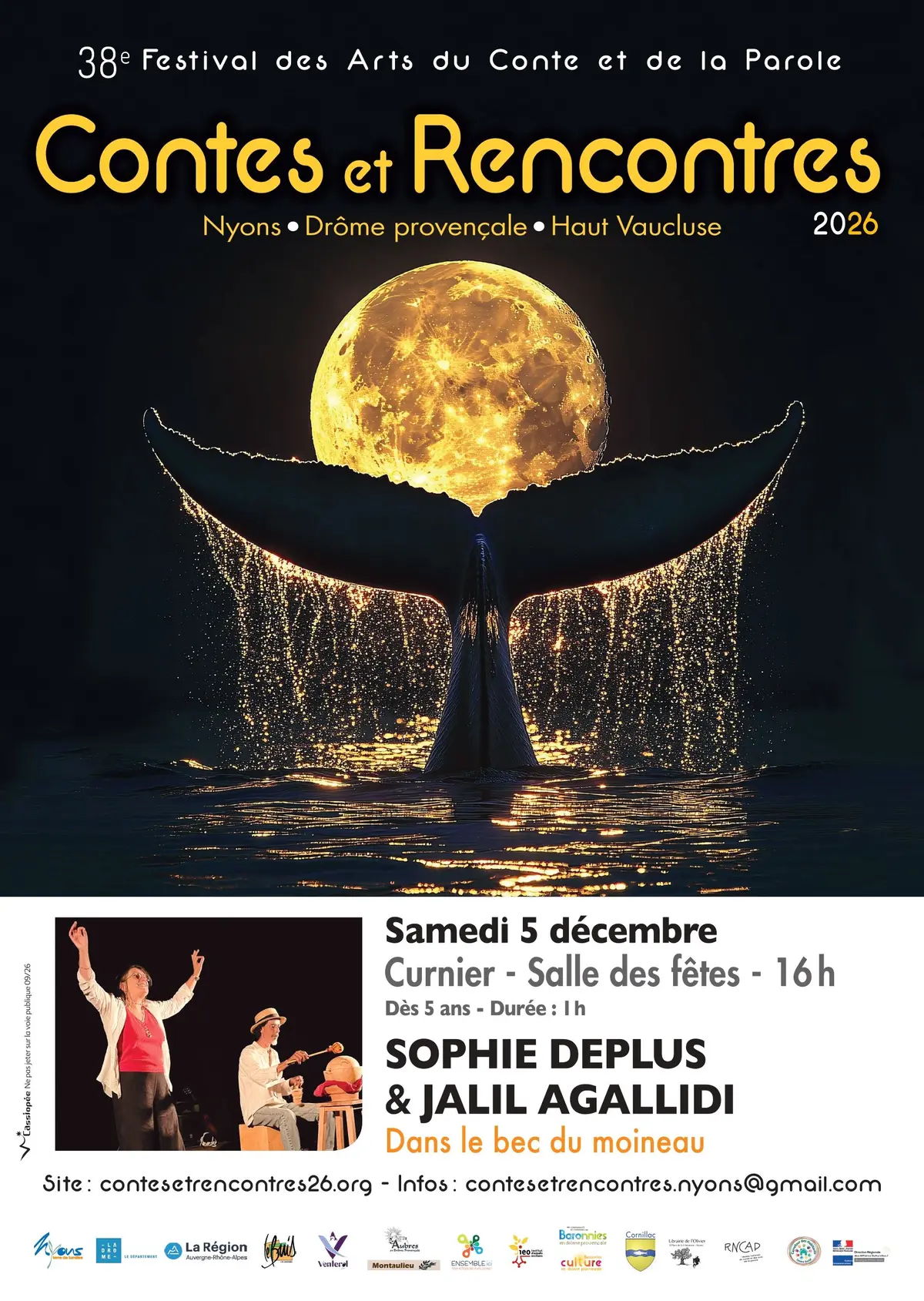 Festival Contes et Rencontres - Sophie Deplus & Jalil Agallidi - Dans le bec ...