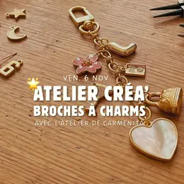 Atelier Créa' Broches à charms