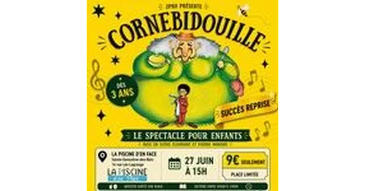 Cornebidouille à la piscine d’en face !