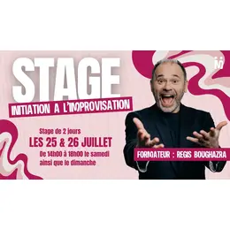 Stage d'initiation à l'improvisation avec Régis Boughazra !
