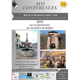 Quiz sur le patrimoine du Territoire de Belfort