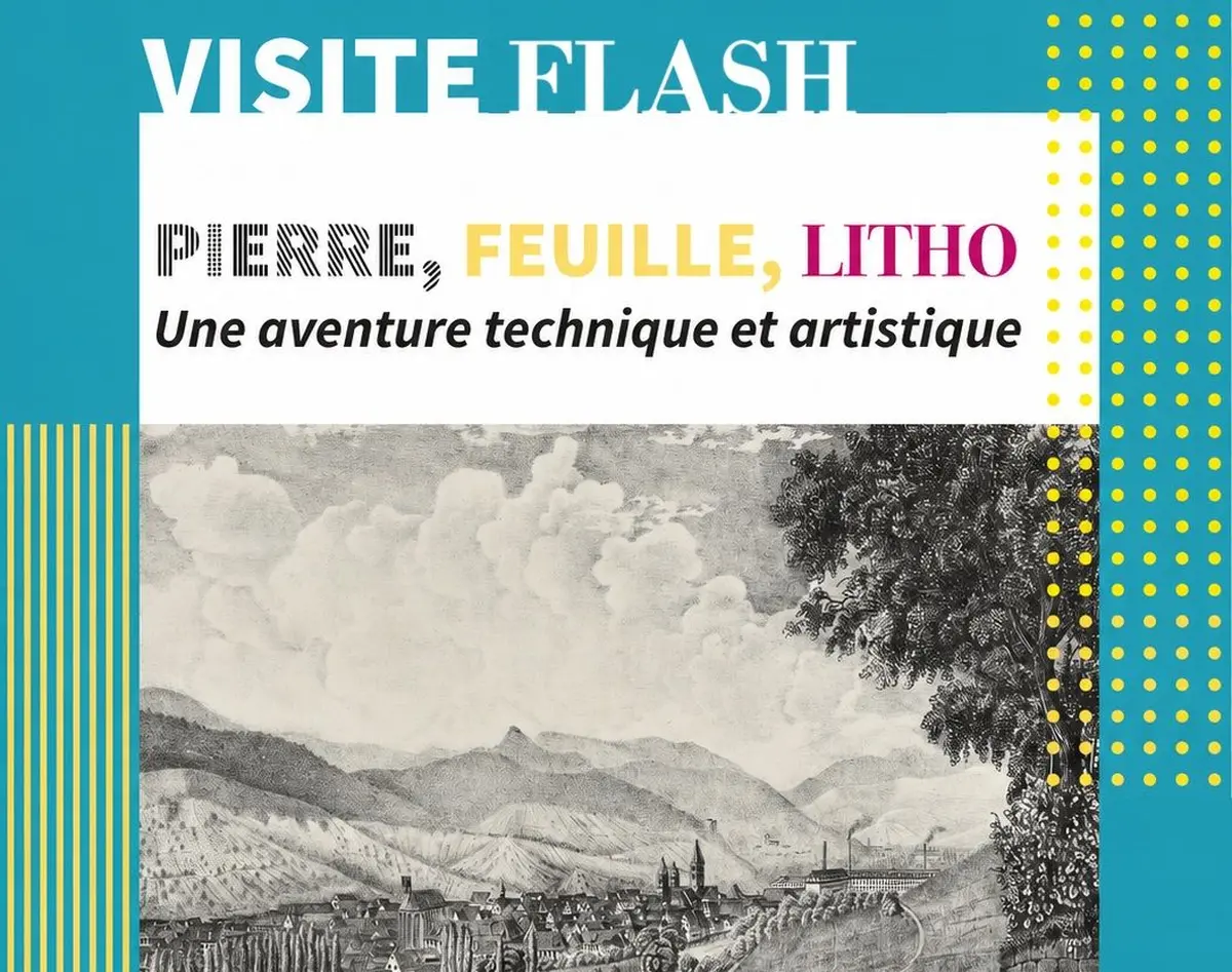 Visite Flash : Exposition Pierre, Feuille, Litho