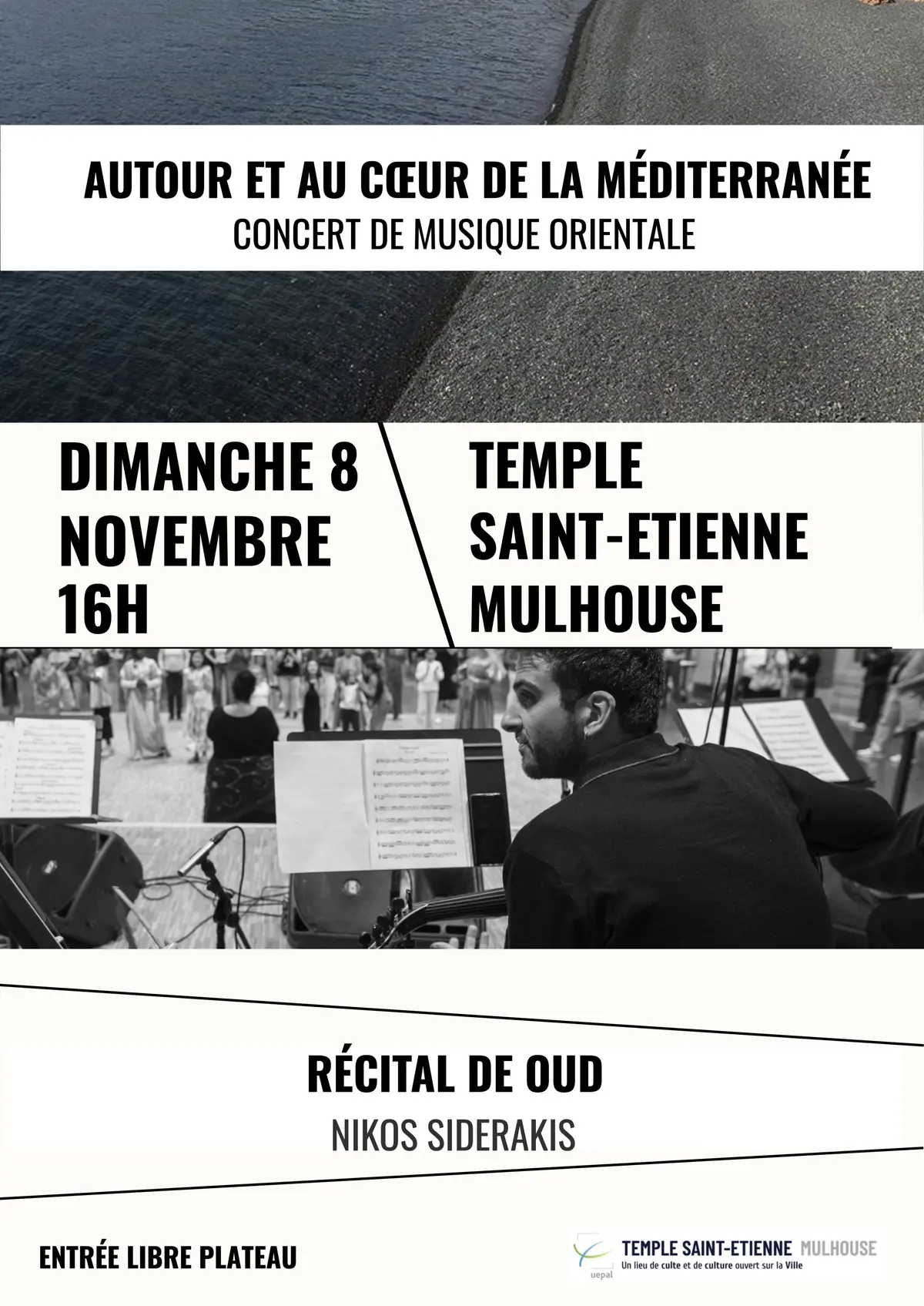 Concert - Autour et au cœur de la Méditerranée  - Par Nikos Siderakis (oud)