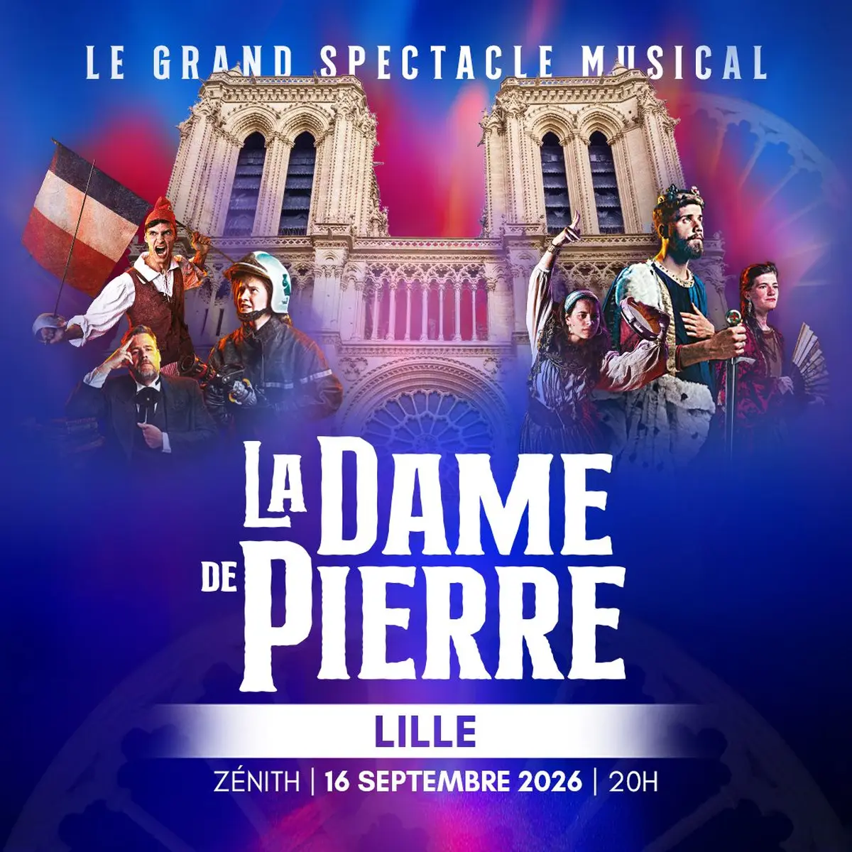 La Dame de Pierre, le spectacle musical