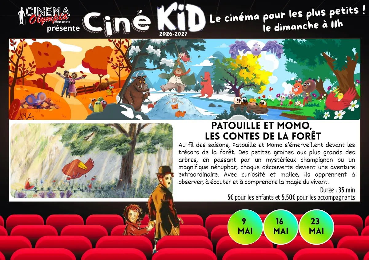 Ciné Kid - Patouille et Momo, les Contes de la Foret