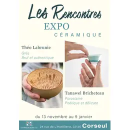 Exposition céramique  Les Rencontres 