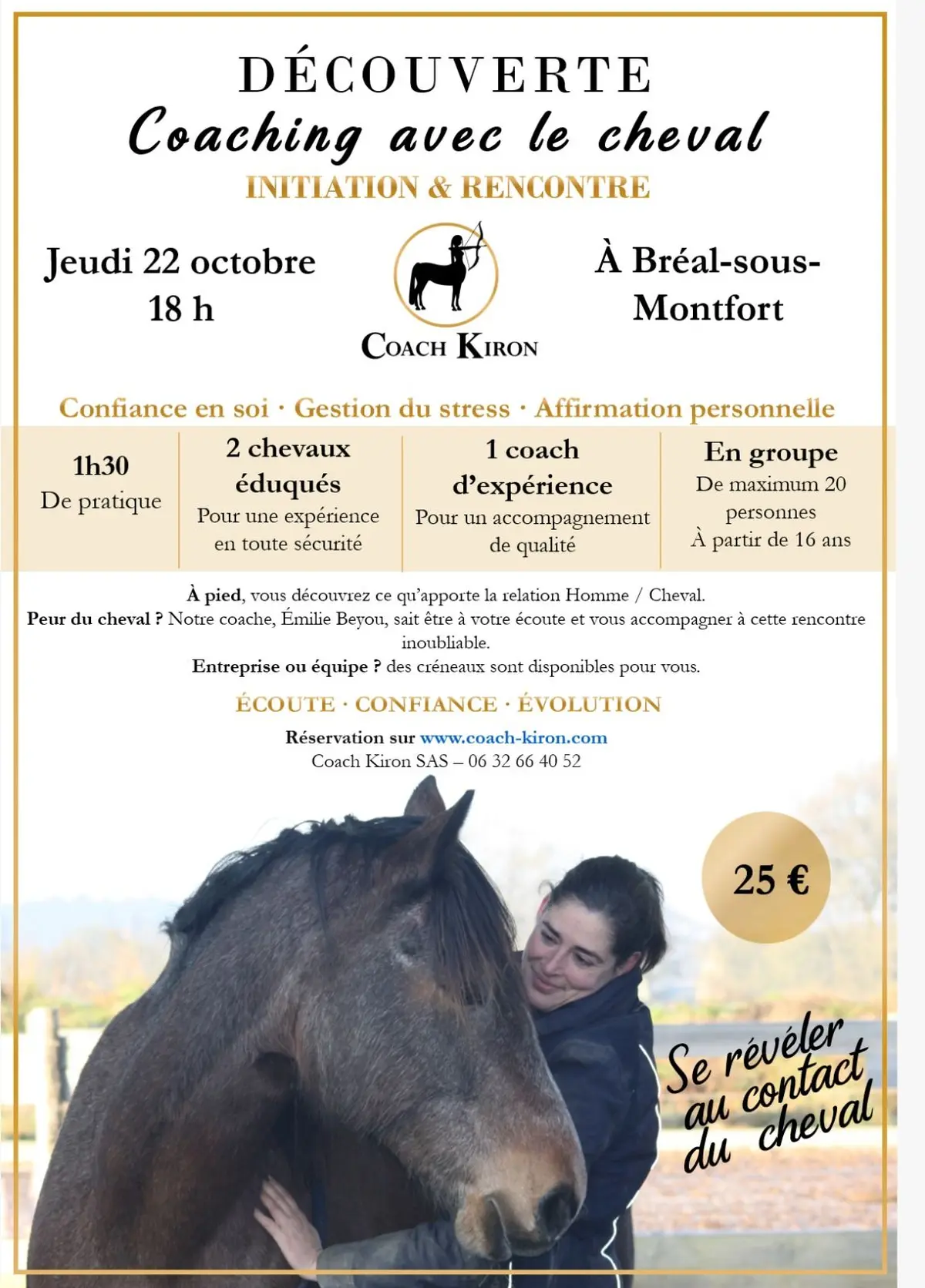 Découverte du coaching avec le cheval