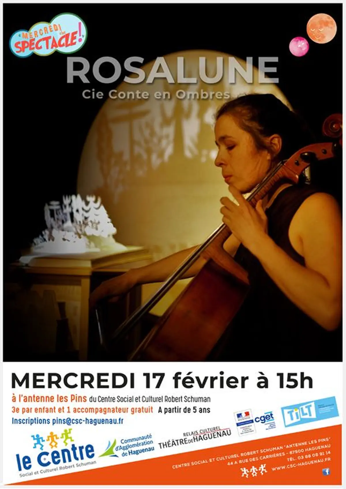 Mercredi c'est spectacle: Rosalune