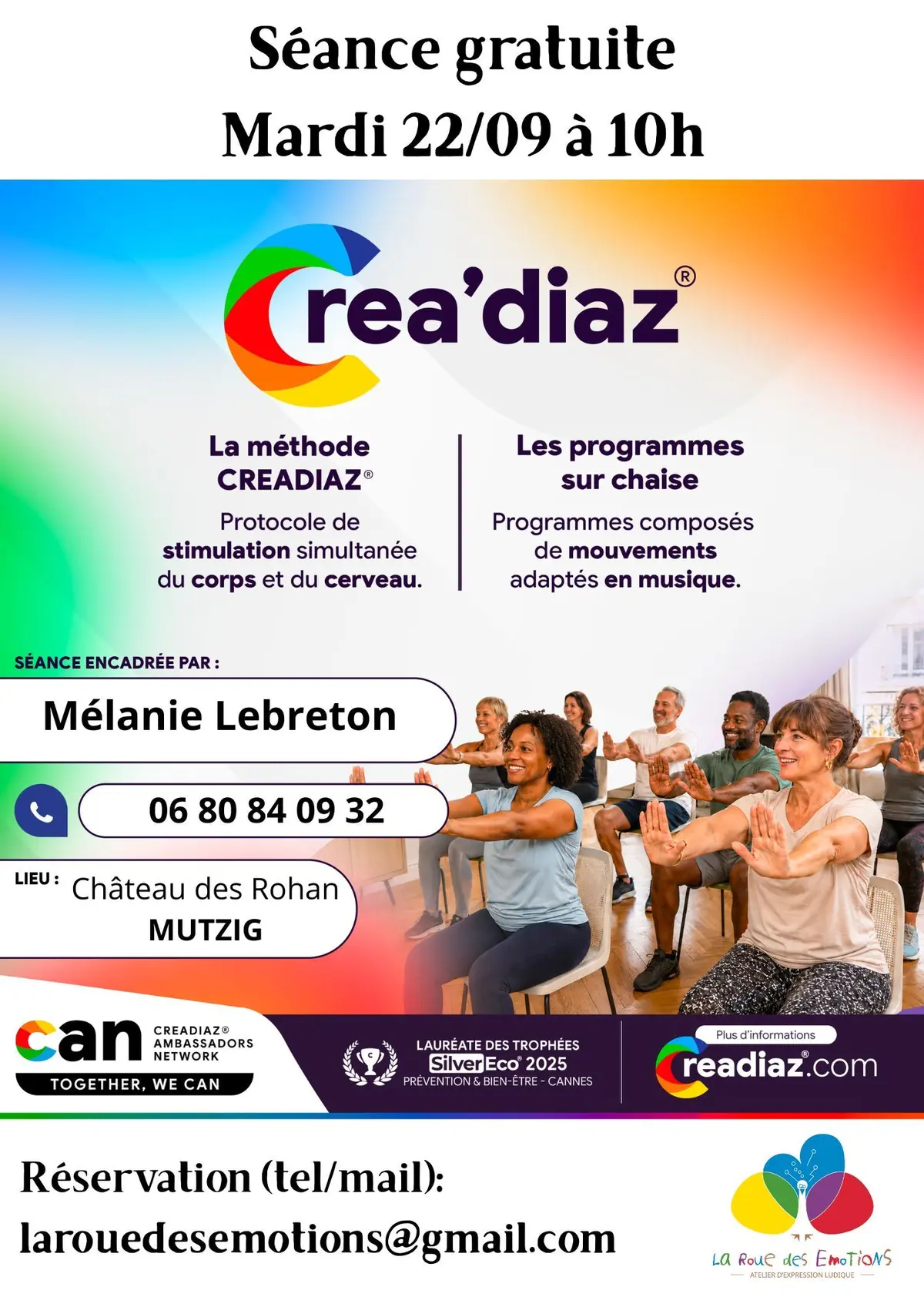 CREADIAZ® atelier gratuit