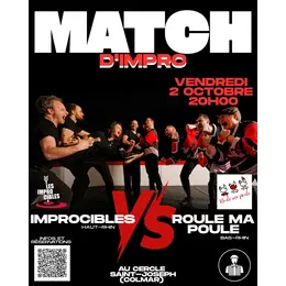 Match d'impro : Improcibles vs Roule ma poule