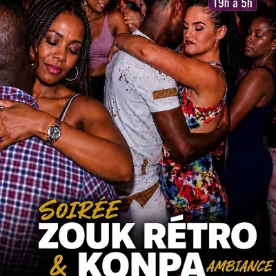 Soiree zouk retro et konpa 