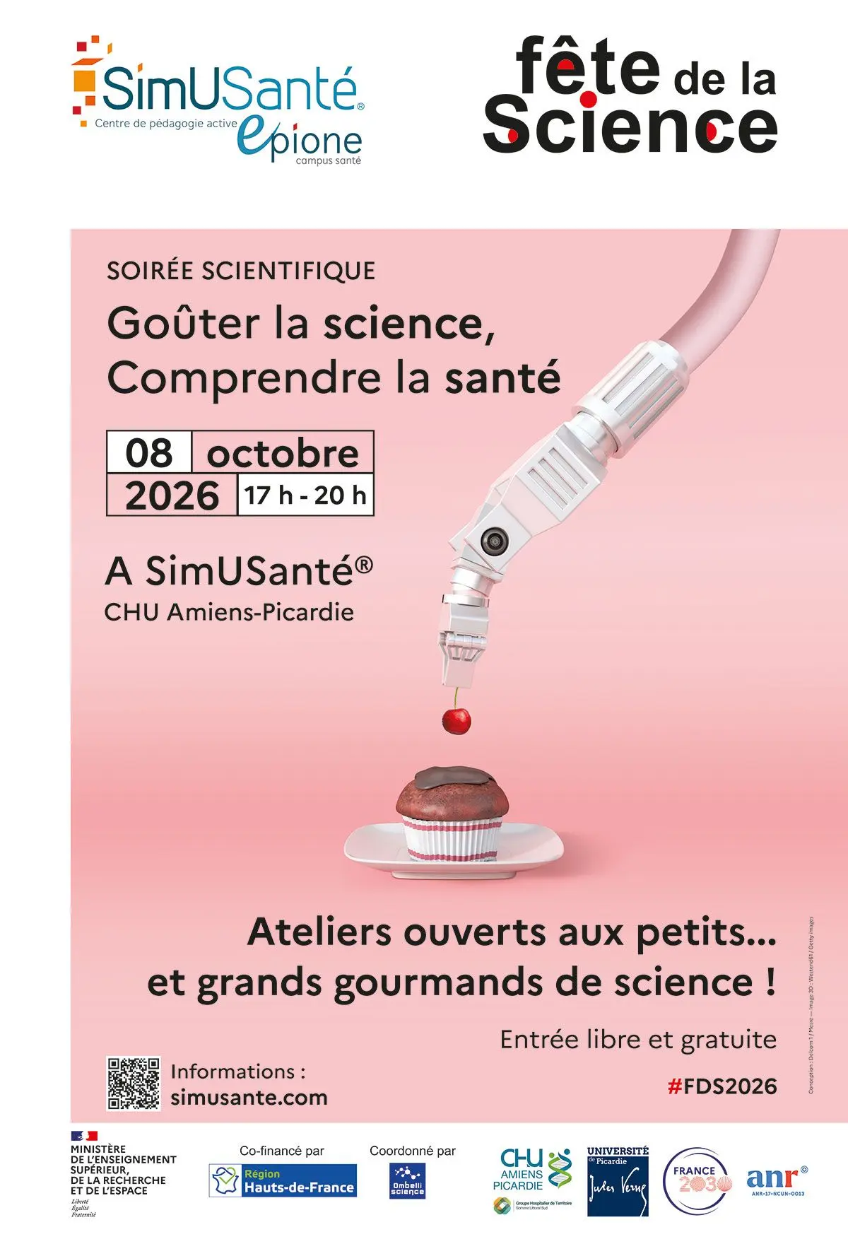 Goûter la science, comprendre la santé - Fête de la Science 2026 