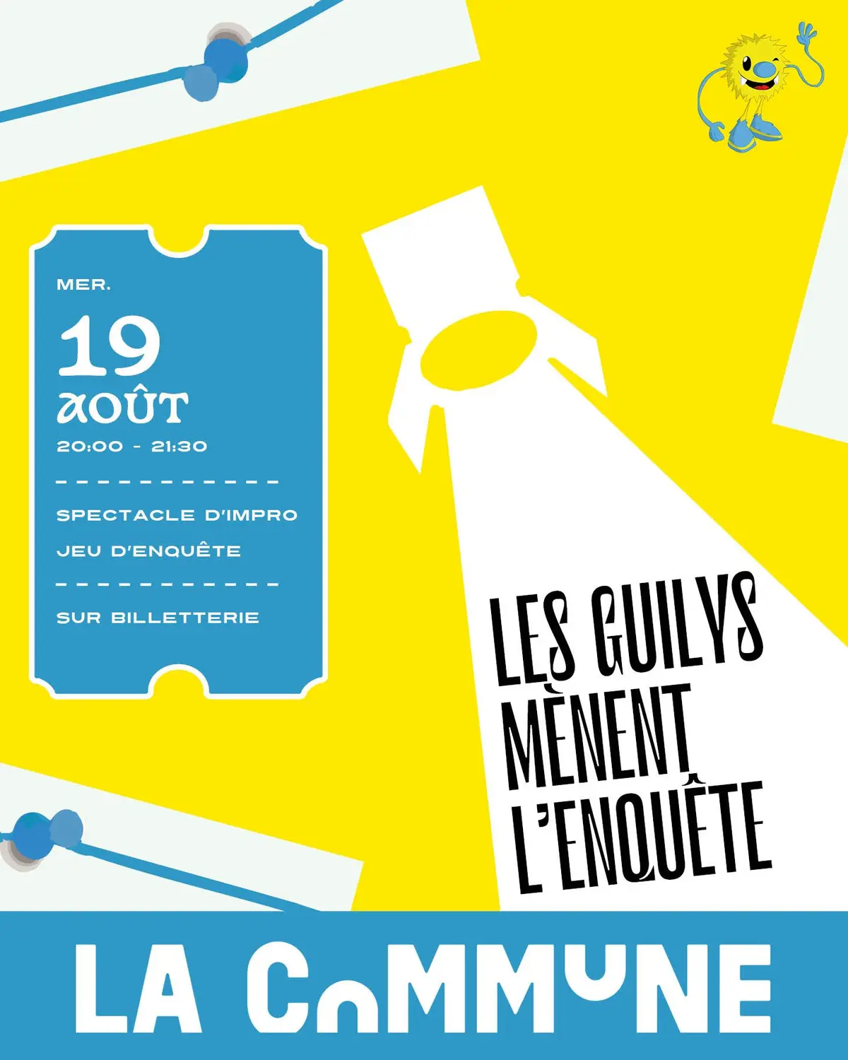 Le public mène l'enquête- spectacle d'improvisation théatrale