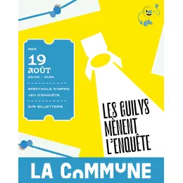  Le public mène l'enquête- spectacle d'improvisation théatrale