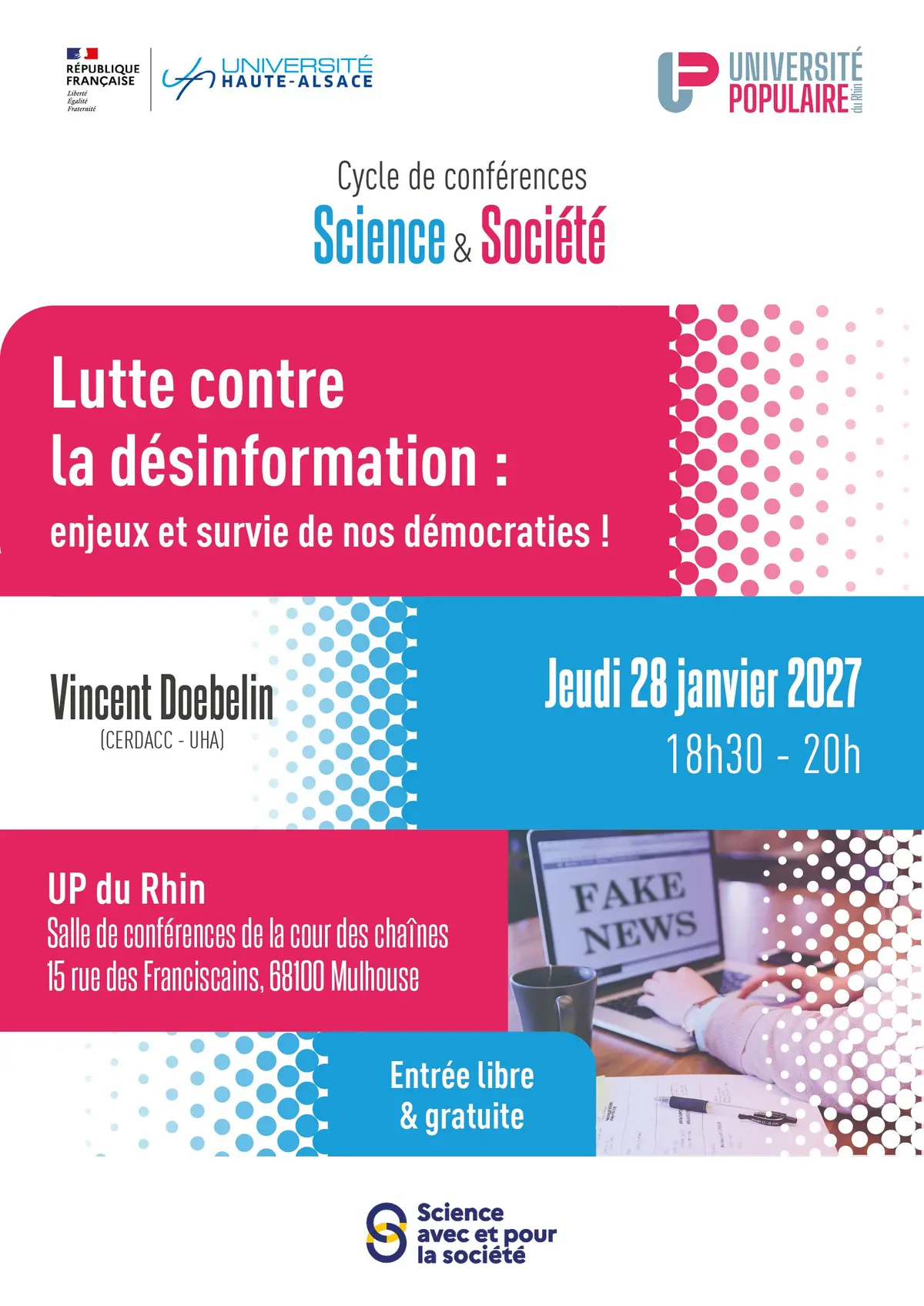 Lutte contre la désinformation : enjeux et survie de nos démocraties !