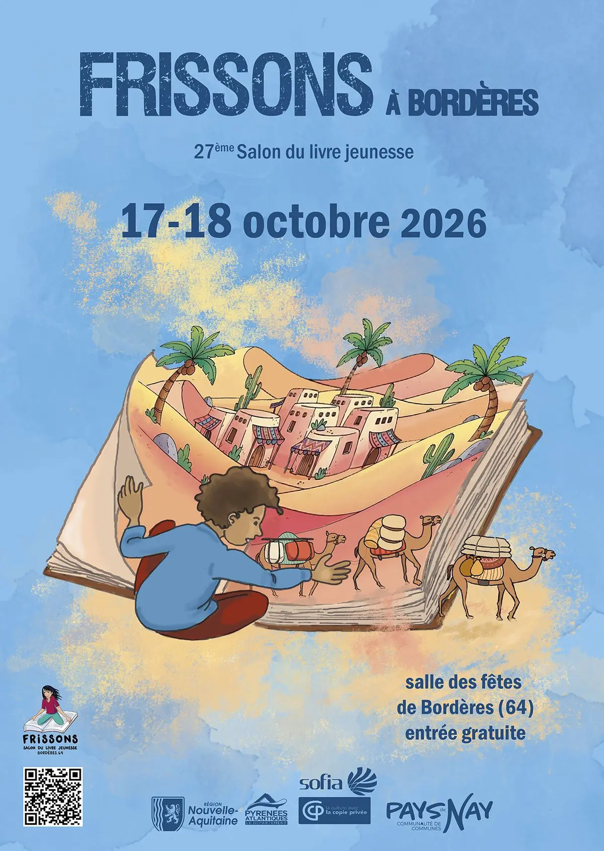 Salon du livre jeunesse Frissons à Bordères