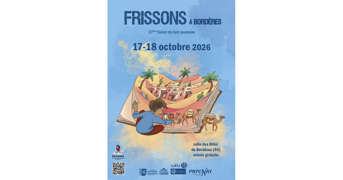 Salon du livre jeunesse Frissons à Bordères 2026 - Festival : dates ...