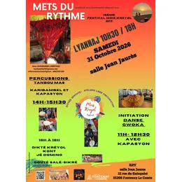Journée Lyannaj MOIS KREYOL: Danse GWOKA , percussions et jeux société