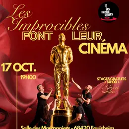 Les Improcibles font leur cinéma (Spectacle d'impro)