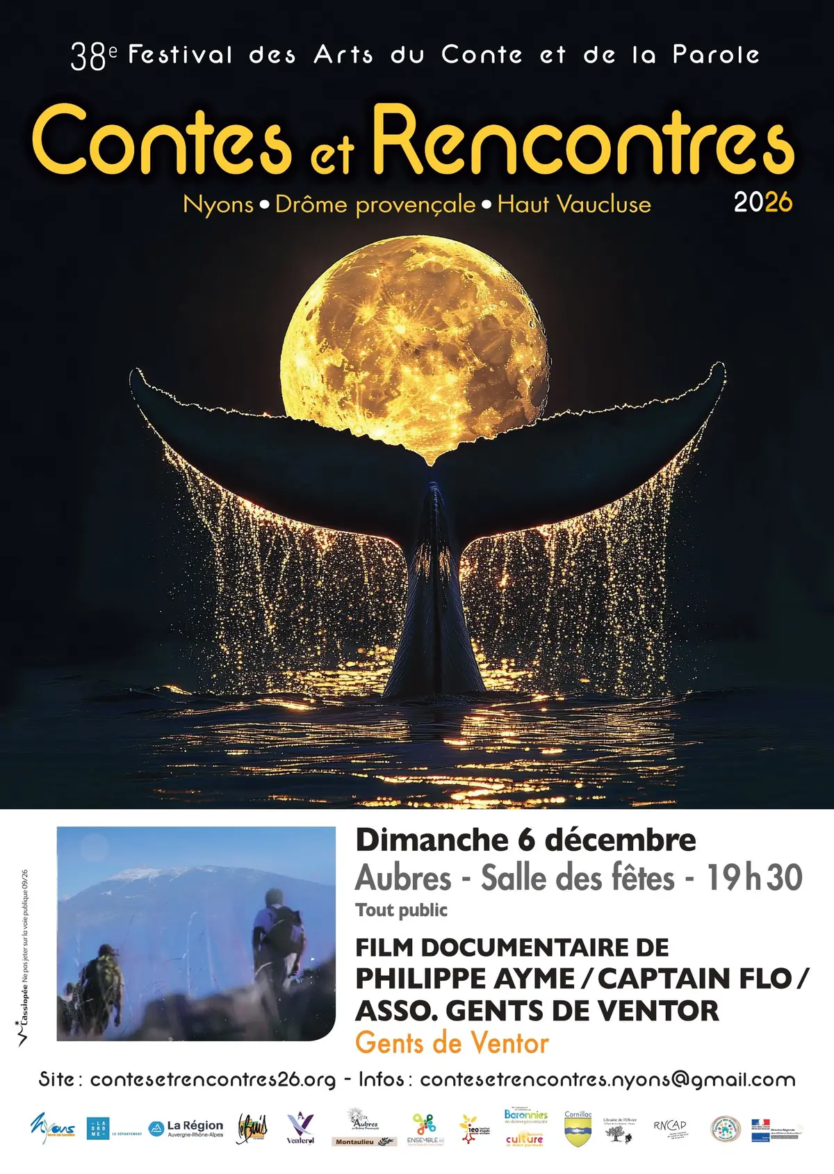 Festival Contes et Rencontres - Film Documentaire - Gents de Ventor