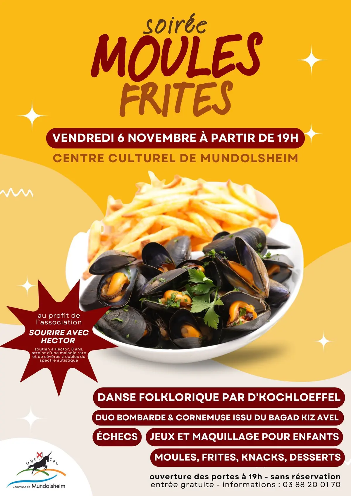 Soirée moules-frites 2026