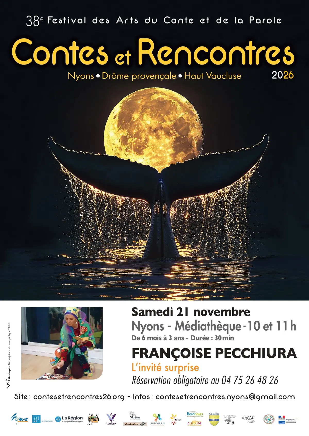 Festival Contes et Rencontres - Françoise Pecchiura - L'invité surprise