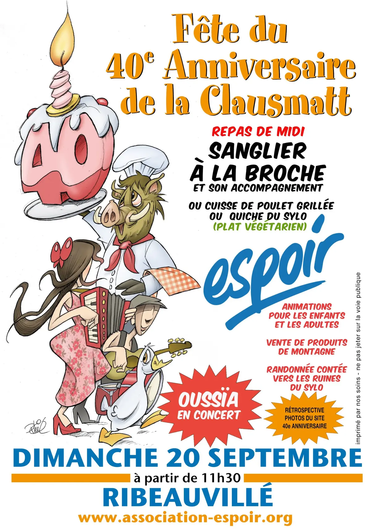 Fête champêtre de la Clausmatt