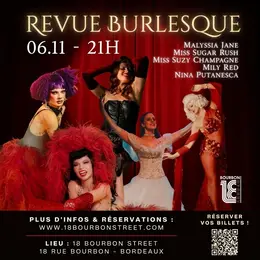 Spectacle Revue Burlesque à Bordeaux