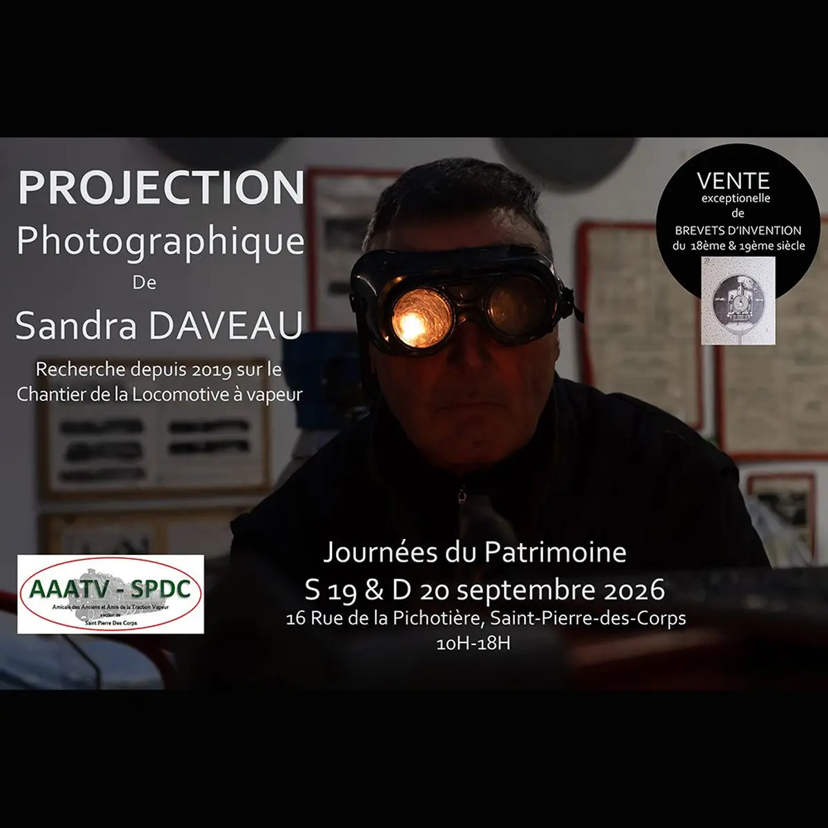 Expo Photo- Journées du Patrimoine-Chantier de la Locomotive à Vapeur
