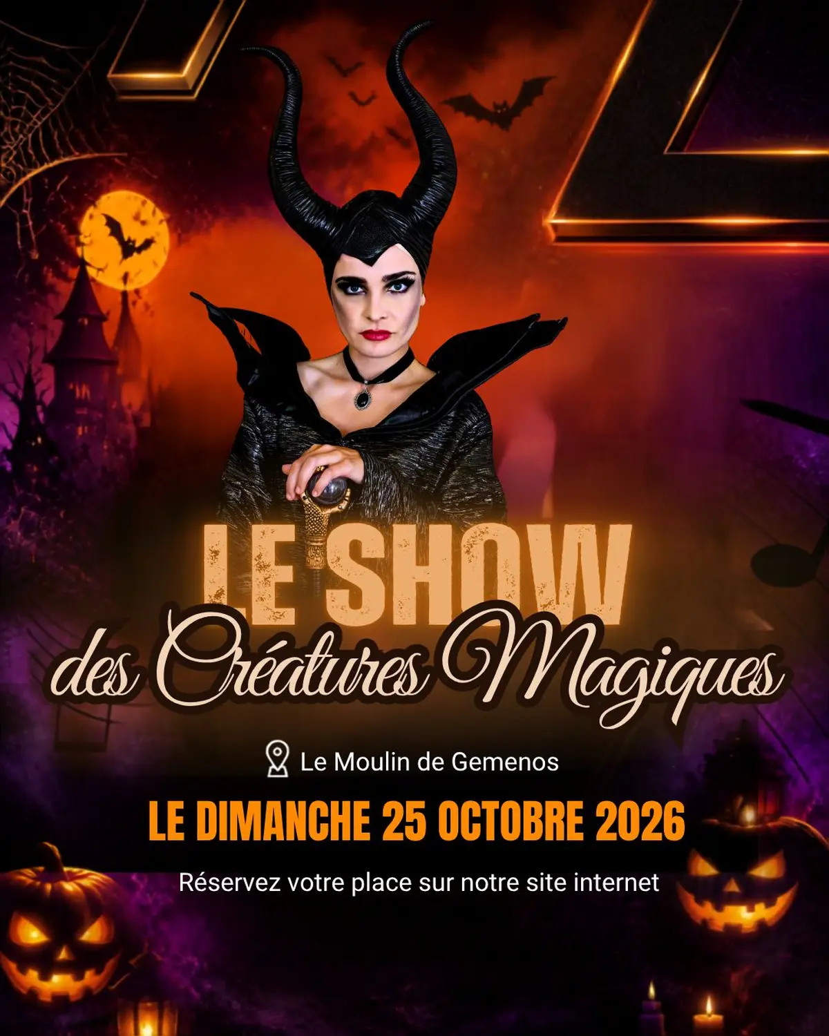 Spectacle d'Halloween :Le bal des méchants 