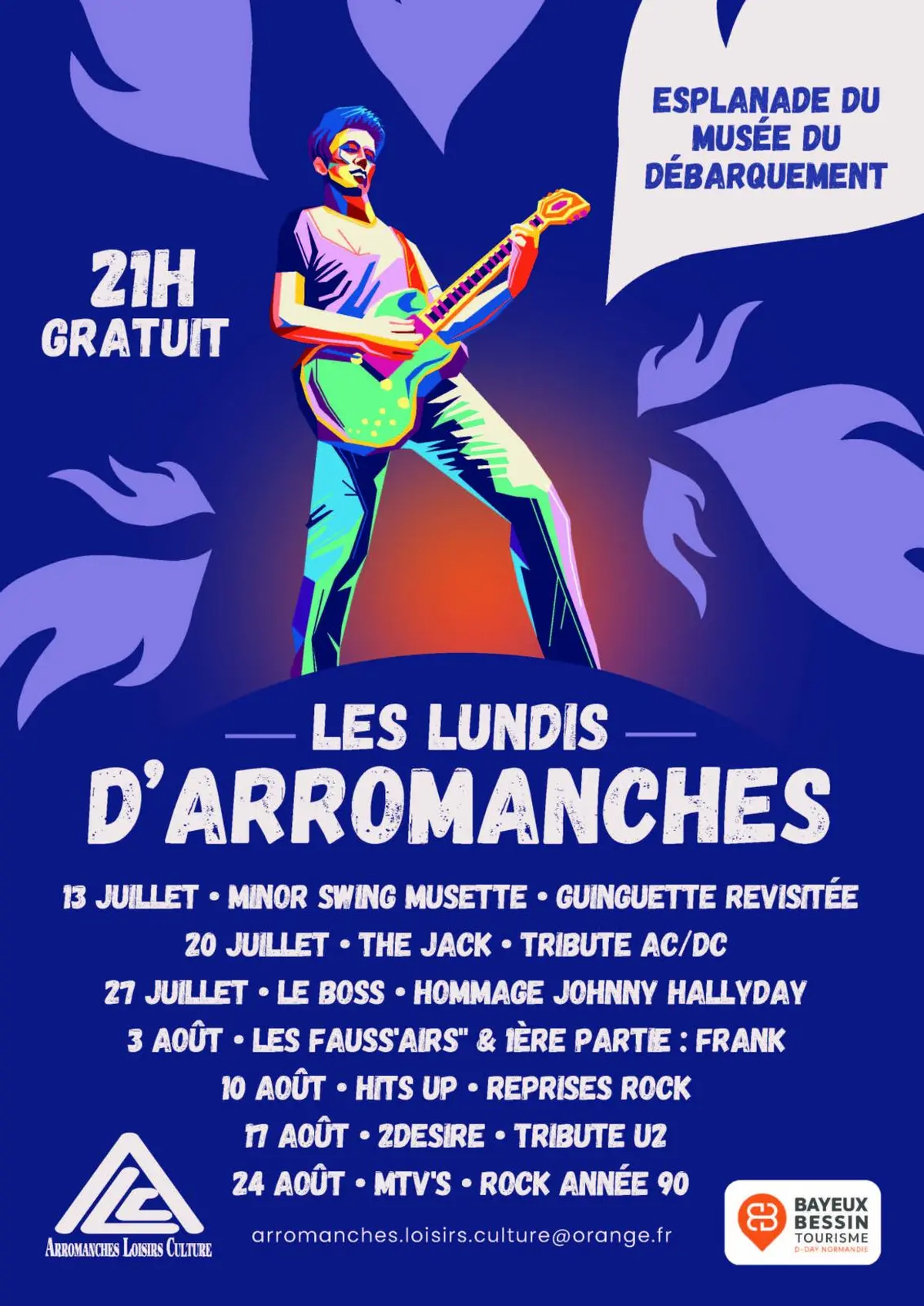 7ème Concert Lundi d'Arromanches - MTV'S Reprises Rock
