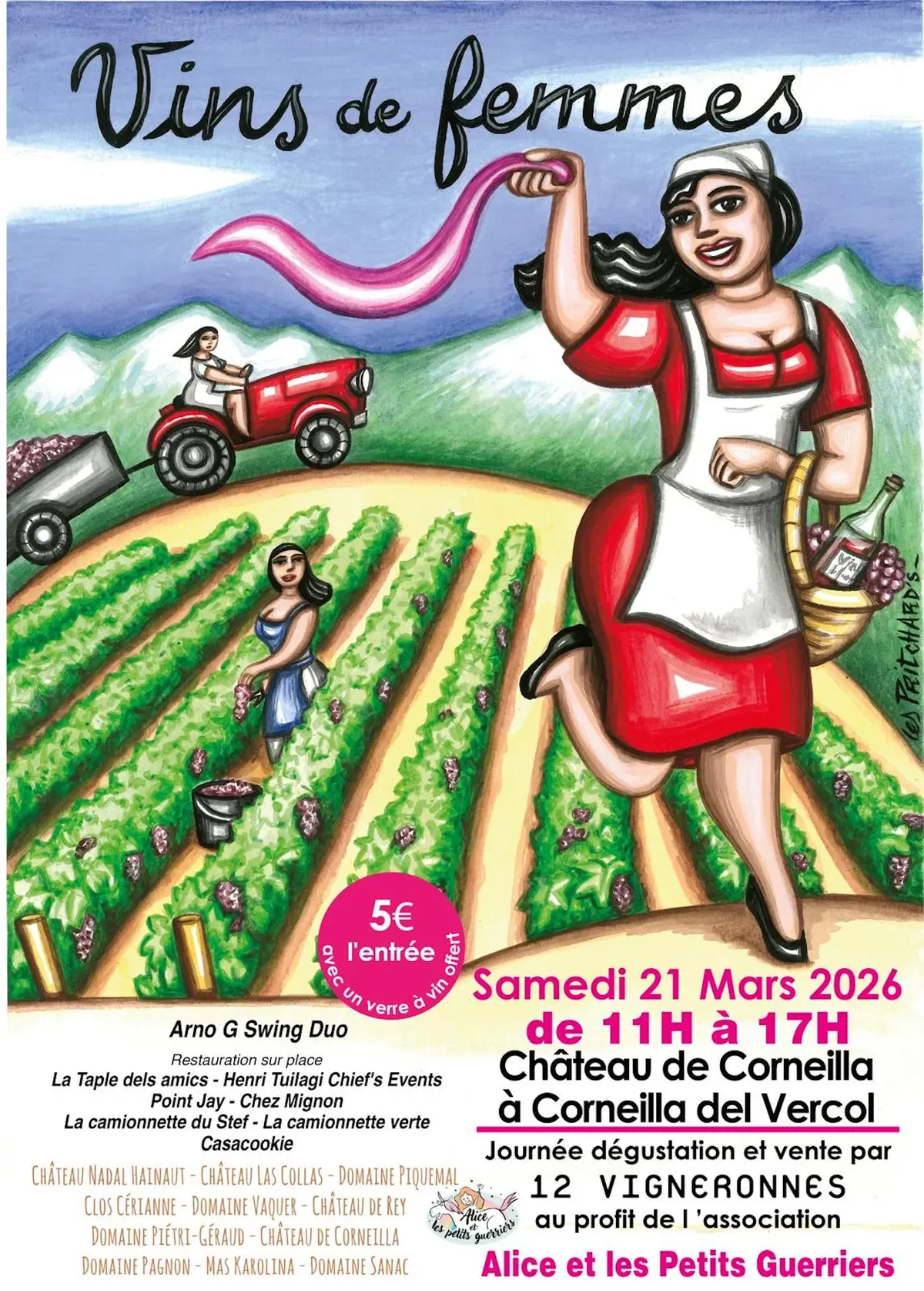 7eme Edition Vin De Femmes Au Chateau De Corneilla