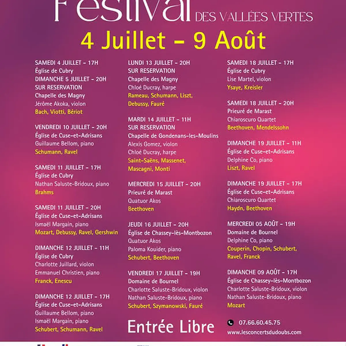 7ème festival des Vallées Vertes