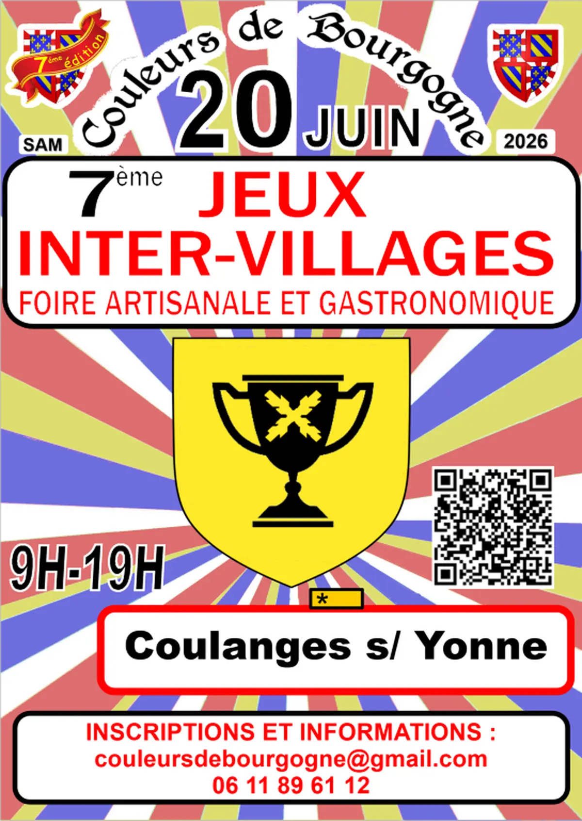 7ème Jeux Inter-Villages à Coulanges-sur-Yonne