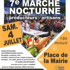 7ème marché nocturne à Chabris