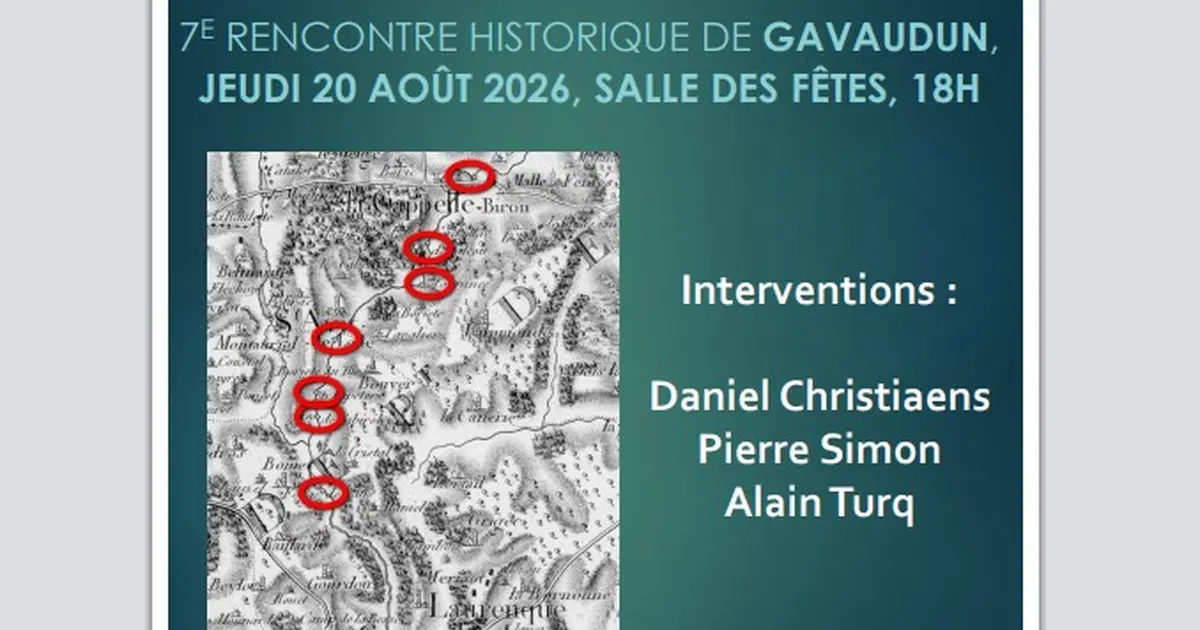 7ème rencontre historique de Gavaudun - La Lède de Lacapelle à Salles