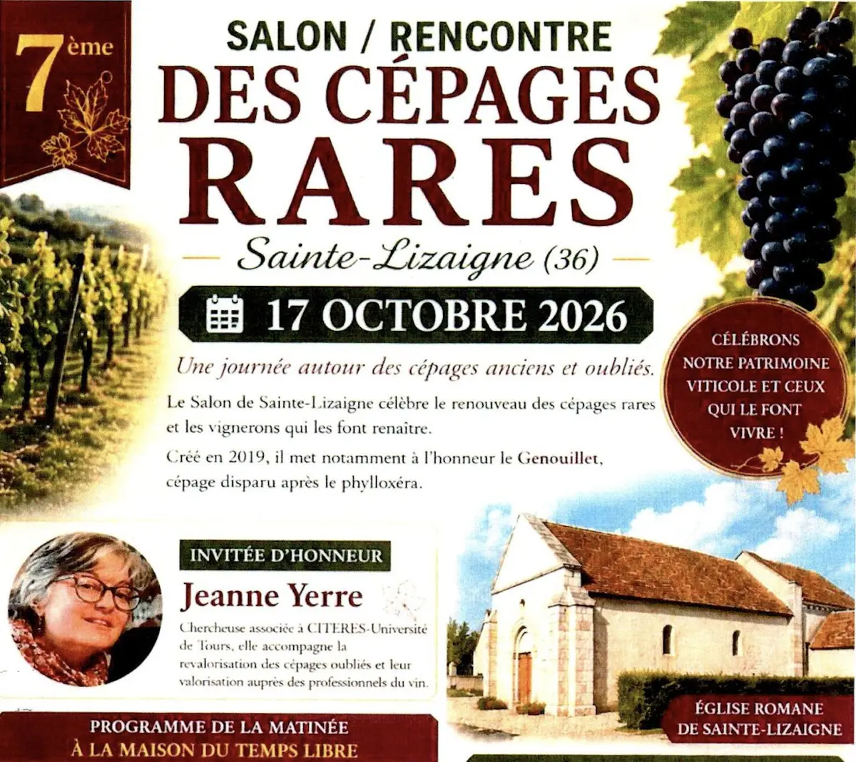 7ème Salon/Rencontre des cépages rares