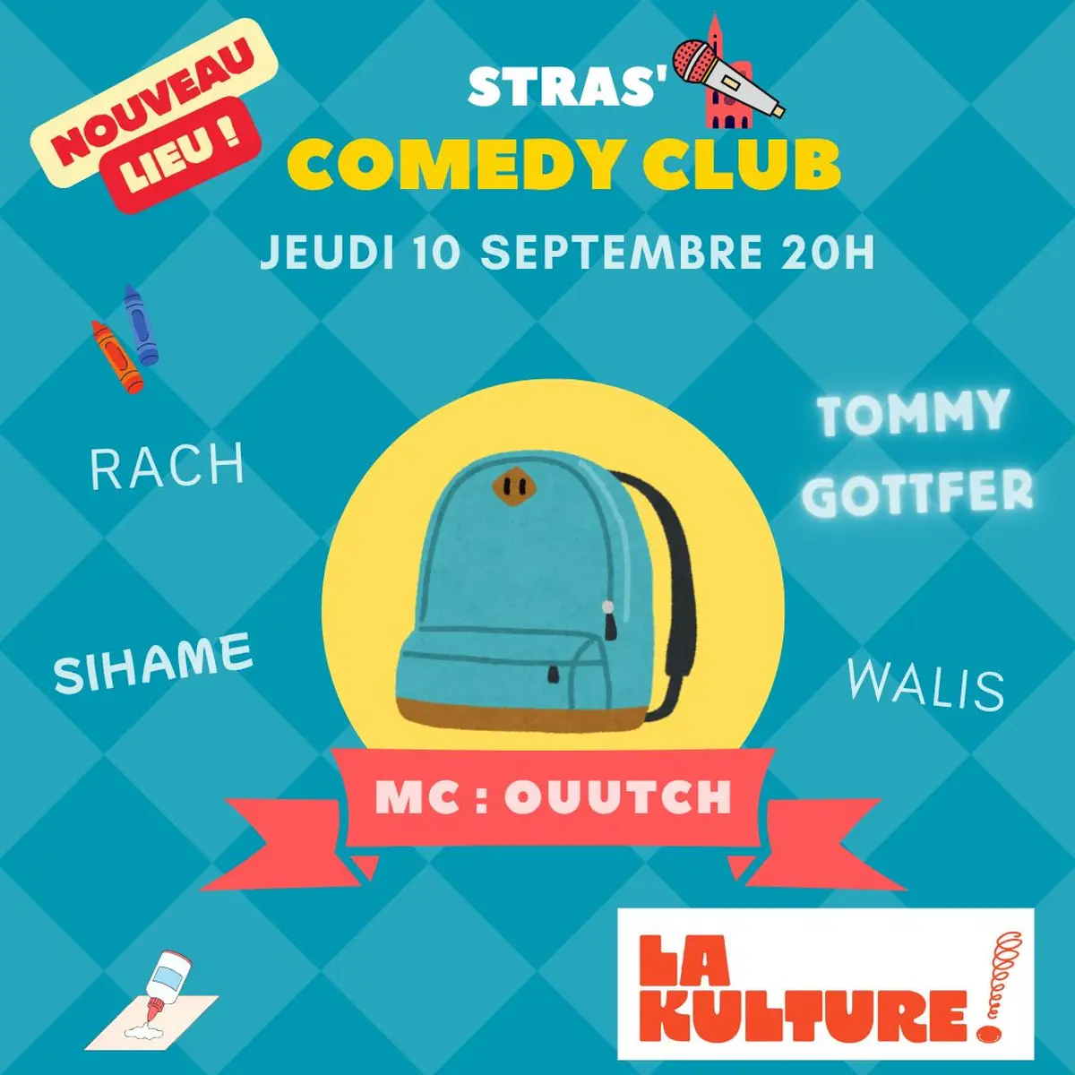 Stras Comedy Club de rentrée