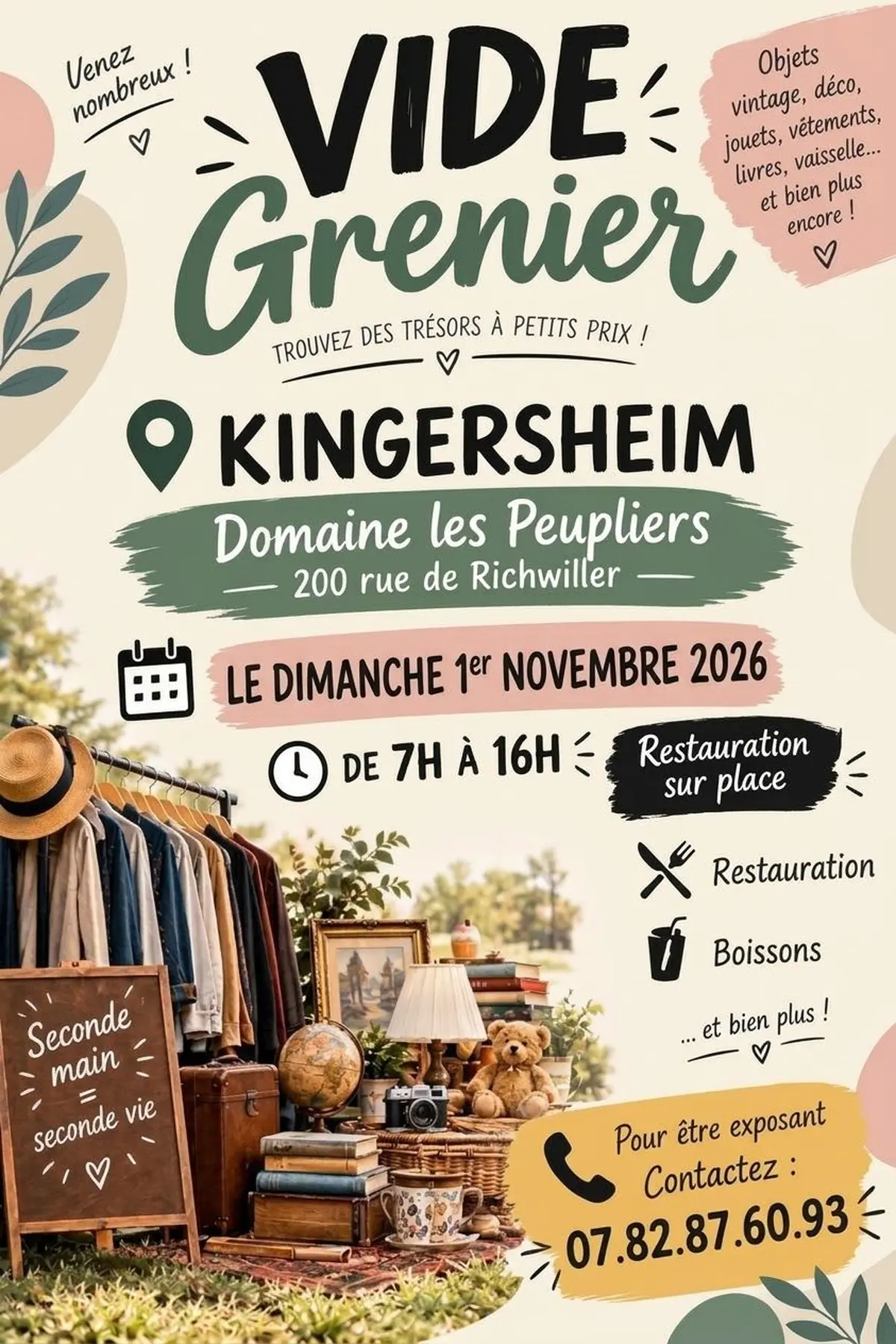 Vide grenier Kingersheim