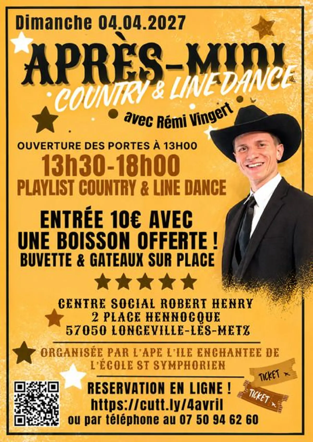 Après midi country et line dance