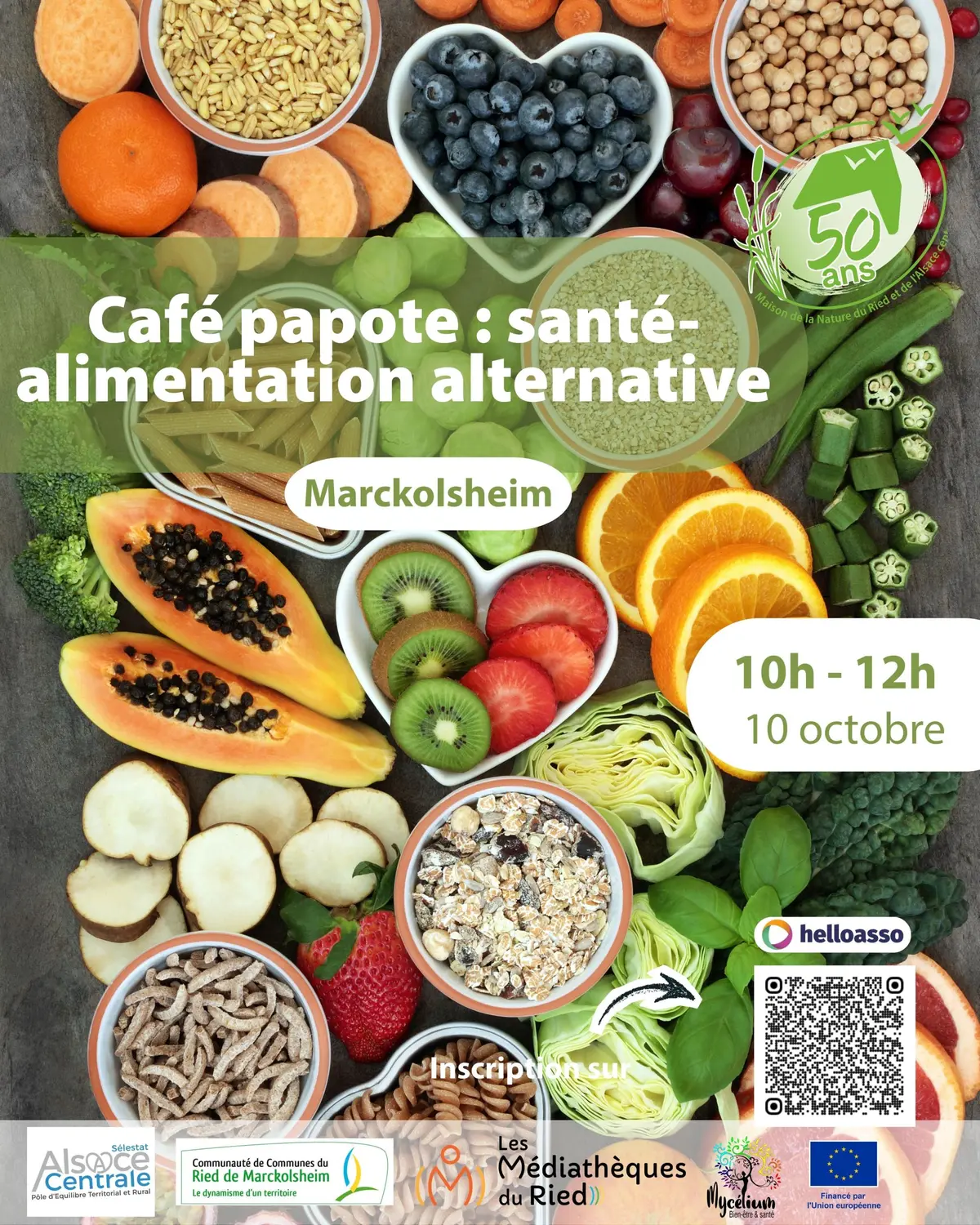 Café papote : santé-alimentation alternative