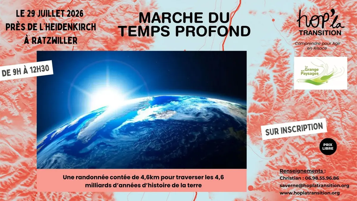 Marche du temps profond
