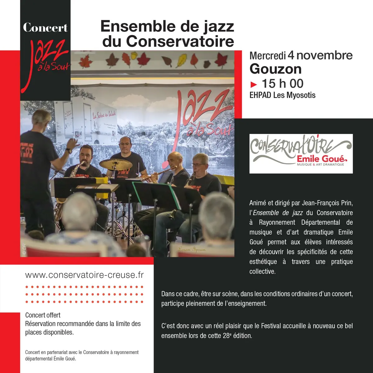 Ensemble de jazz du Conservatoire