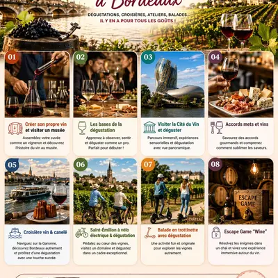 8 activités autour du vin à Bordeaux